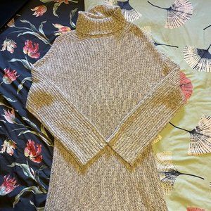 Turtleneck Sweater Dress